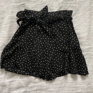 Zara polka dot skort
